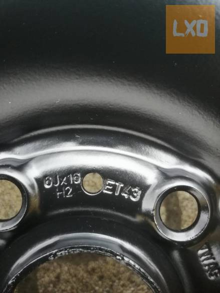 5x112 VW Touran, Golf VI., VII, Jetta 16" gyári lemezfelni+dísztárcsa apróhirdetés