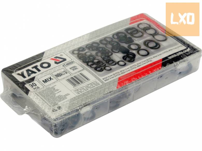 Olajleeresztő csavar alátét készlet 90 részes Yato apróhirdetés