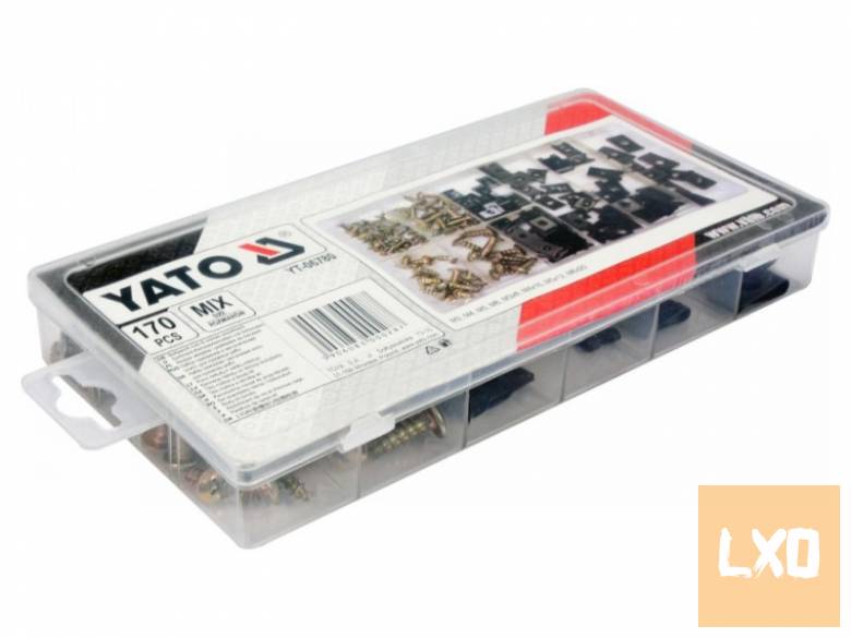 YATO YT‑06780 – Karosszéria csavar és alátét készlet 170 részes apróhirdetés
