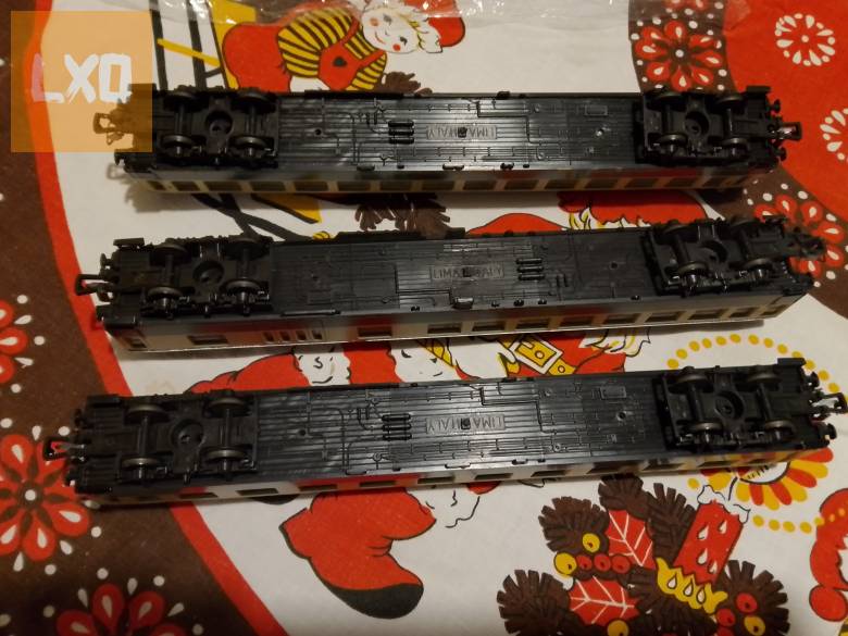 H0-s Lima 4 tg-s személyvagonok. apróhirdetés