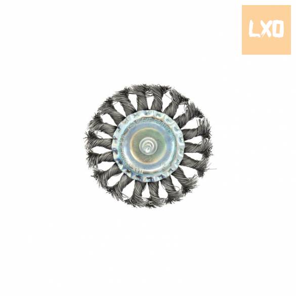 Csavart huzalos drótkorong 6 mm szárral – 100 mm apróhirdetés