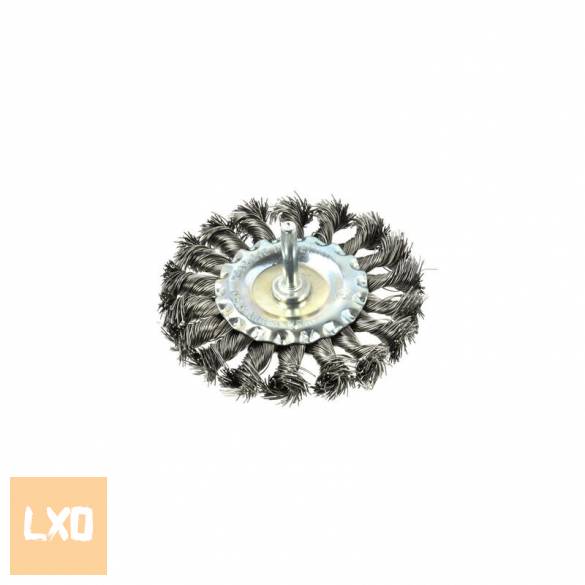 Csavart huzalos drótkorong 6 mm szárral – 100 mm apróhirdetés