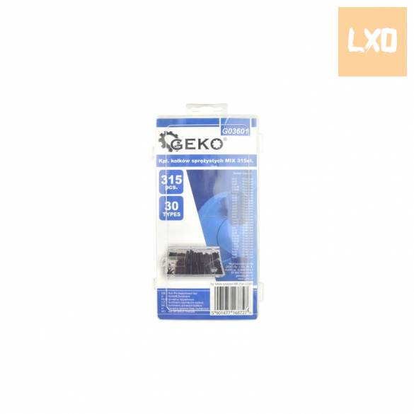 GEKO G03601 rugós csapszeg készlet 315 db – különböző méretek apróhirdetés