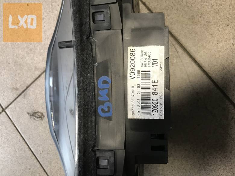 SKODA OCTAVIA II 2,0 PD BKD / km óra 1Z0 920 841 E apróhirdetés