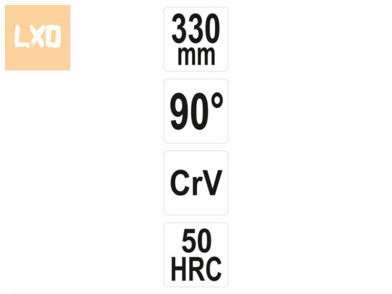 Hosszúcsőrű fogó hajlított 90° 330 mm – YATO YT-20402 apróhirdetés