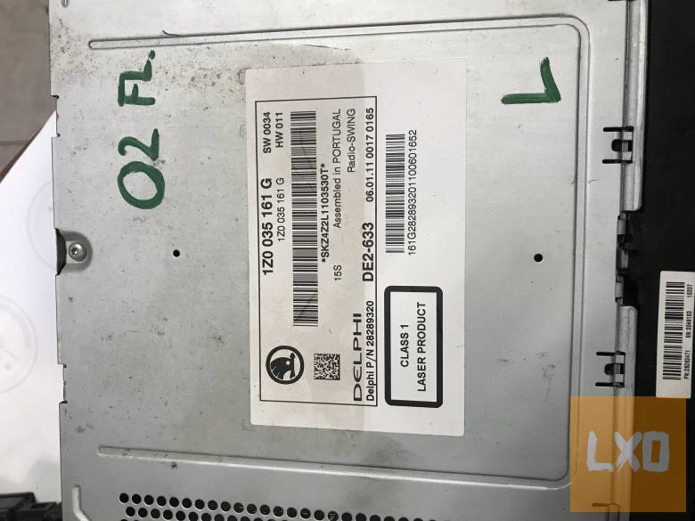 SKODA OCTAVIA II  FL /  SWING fejegység 1Z0 035 161 G apróhirdetés