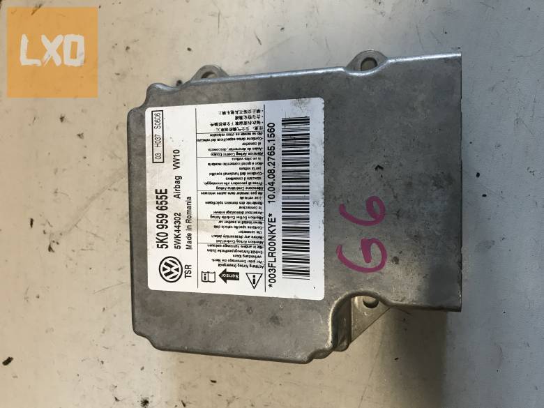 VW GOLF VI   / légzsákvezérlő 5K0 959 655 E apróhirdetés