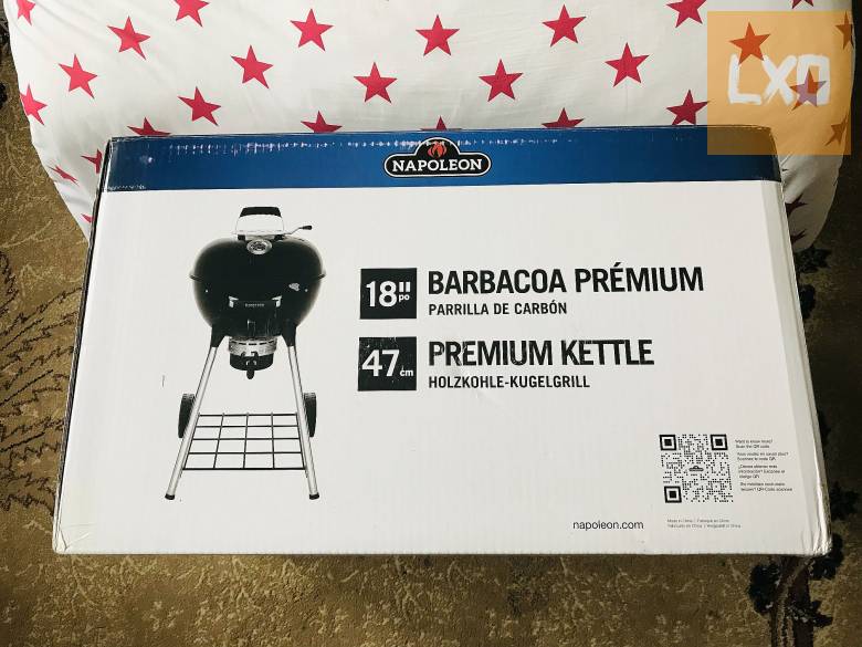 Napoleon faszenes gömbgrill 47cm apróhirdetés