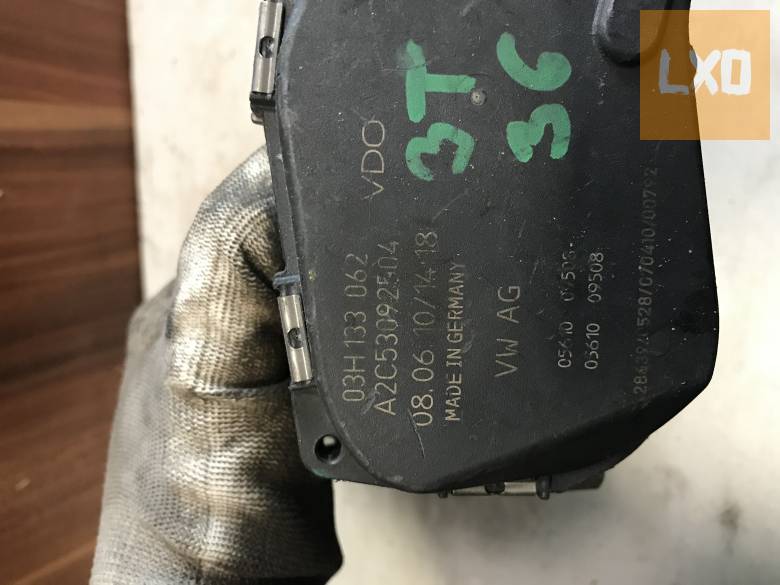 SKODA Superb 3T 3,6 V6 / fojtószelep 03H 133 062 apróhirdetés