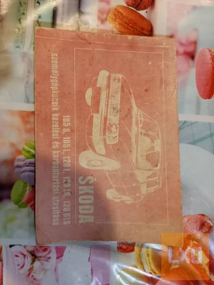 Retro Skoda kézikönyv apróhirdetés