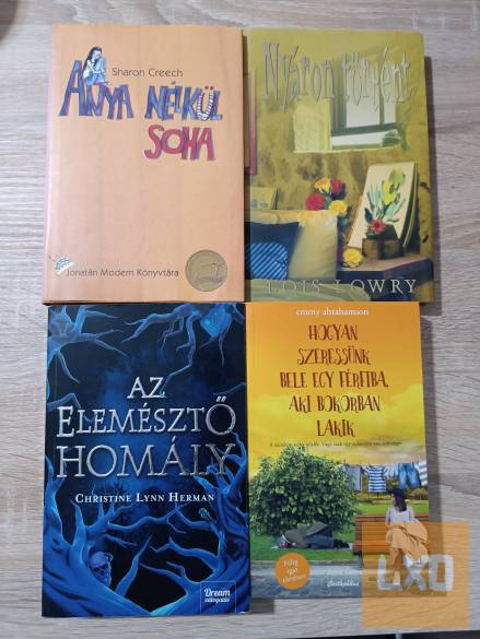 Ifjúsági könyvcsomag (4 db könyv) apróhirdetés