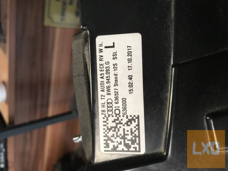 AUDI A5 8W / bal hátsó belső lámpa 8W6 945 093 G apróhirdetés