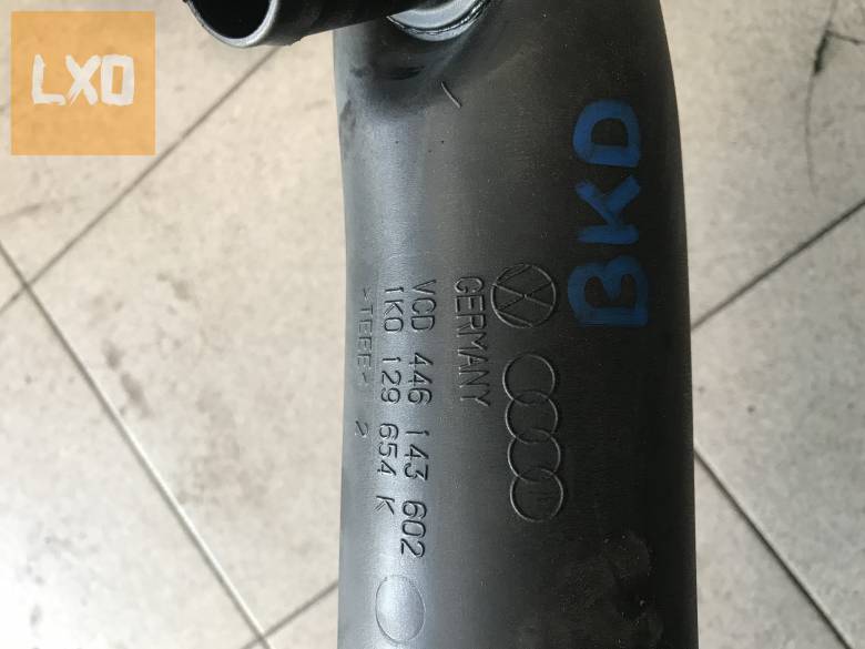 VW GOLF V 2,0 PD BKD / turbócső 1K0 129 654 K apróhirdetés