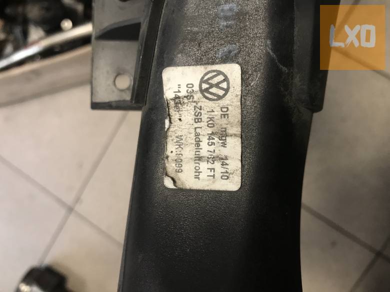 VW GOLF V 1,6 CR CAY - turbócső 1K0 145 762 FT apróhirdetés