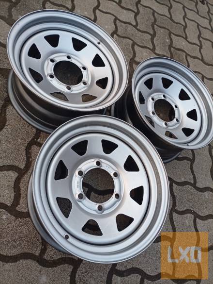 6x139,7 Nissan Patrol, Terrano, Mitsubishi Pajero, L200 15" lemezfelni apróhirdetés