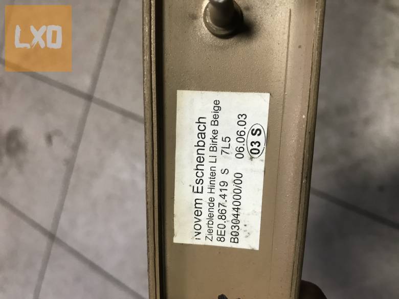 AUDI A4 B7  - bal hátsó ajtó díszléc 8E0 867 419 S apróhirdetés