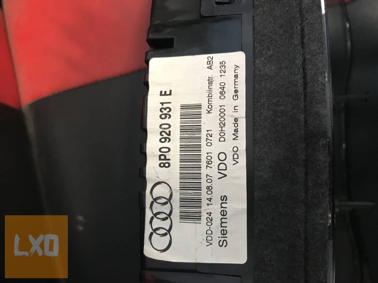 AUDI A3 8P  2,0 PD BMM - óracsoport 8P0 920 931 E apróhirdetés
