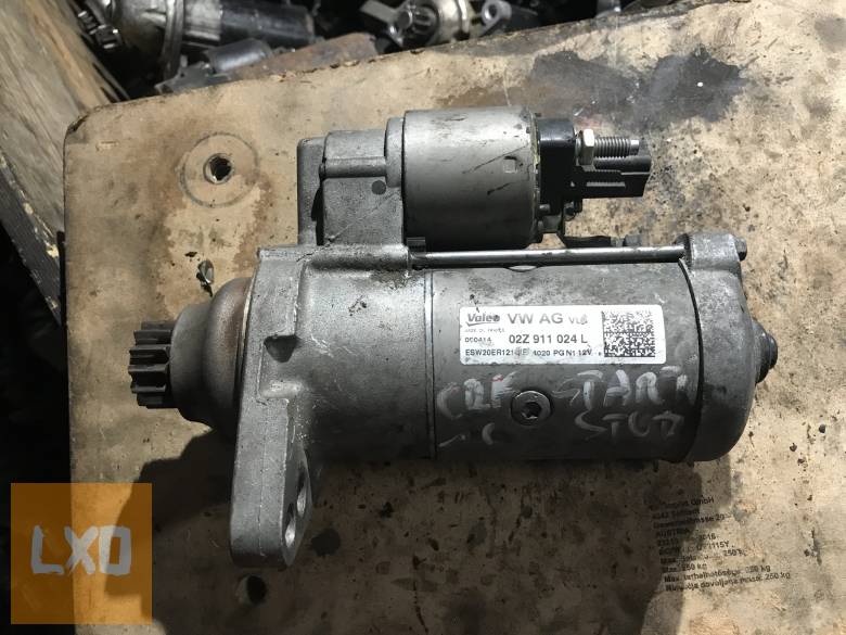 VW GOLF VII 1,6 CR CRK ( Start-Stop) önindító 02Z 911 024 L apróhirdetés