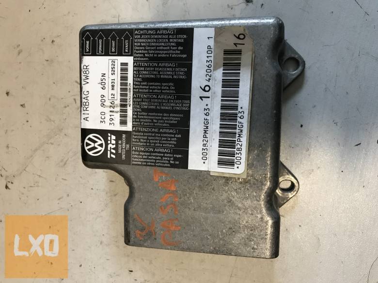 VW PASSAT B6 - légzsákvezérlő  3C0 909 605 N apróhirdetés