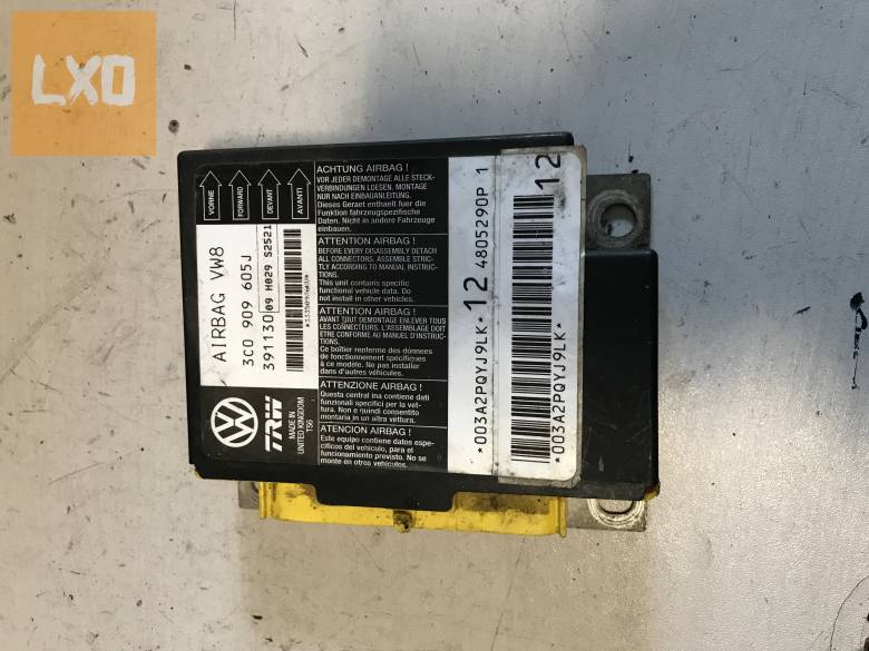 SKODA OCTAVIA II  - légzsákvezérlő 3C0 909 605 J apróhirdetés