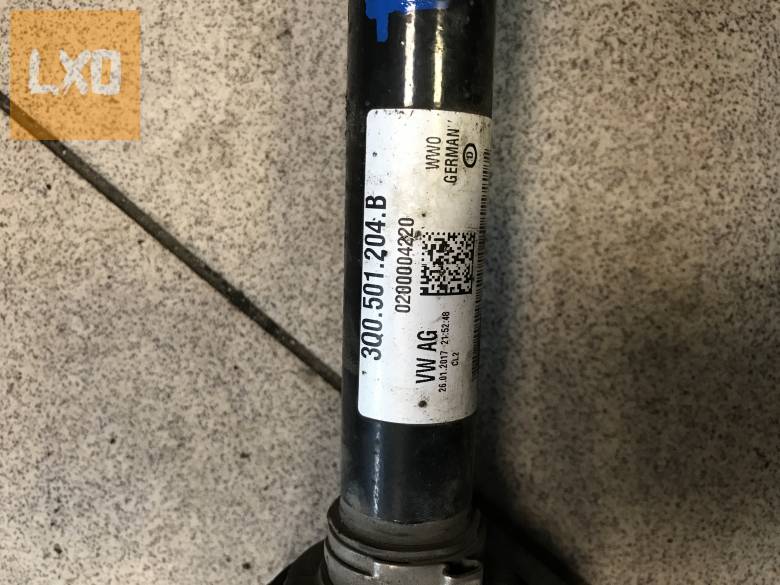 VW TIGUAN II   4 motion - jobb hátsó féltengely 3Q0 501 204 B apróhirdetés