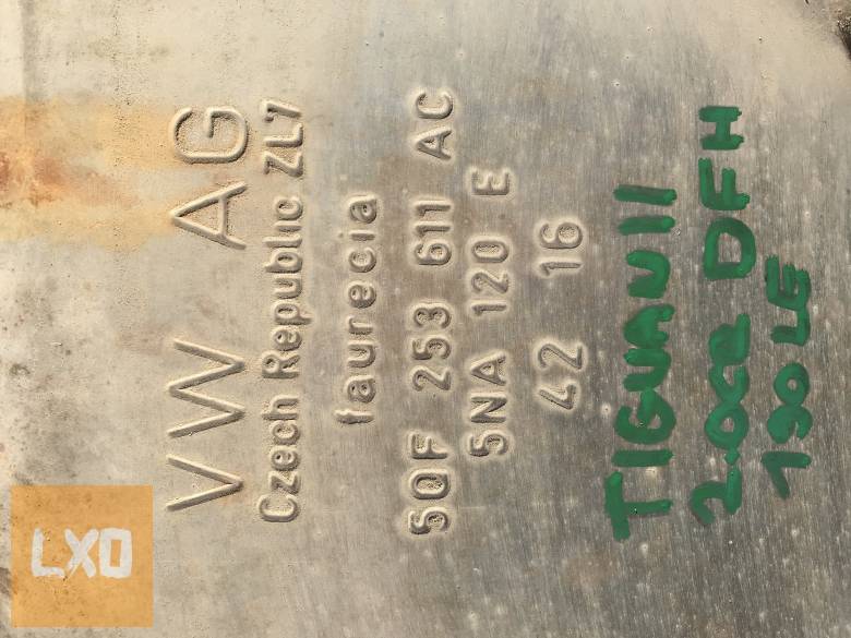 VW TIGUAN II  2,0 CR DFH  - kipufogó dob 5QF 253 611 AC apróhirdetés