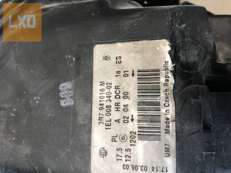 VW PASSAT B5.5 - jobb Xenon fényszóró 3B7 941 016 M apróhirdetés