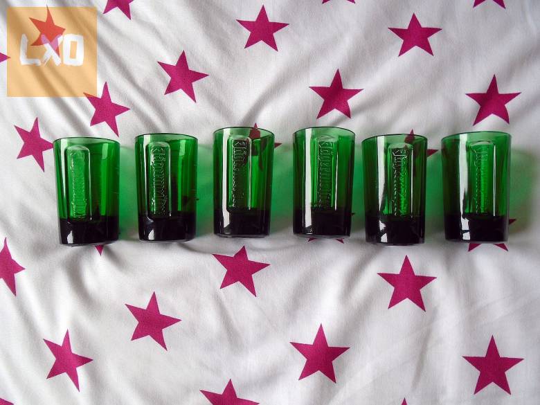 Zöld Jagermeister pohár 5cl-es 6db apróhirdetés