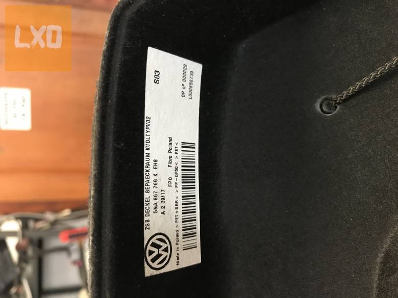 VW TIGUAN II - kalaptartó 5NA 867 769 K apróhirdetés