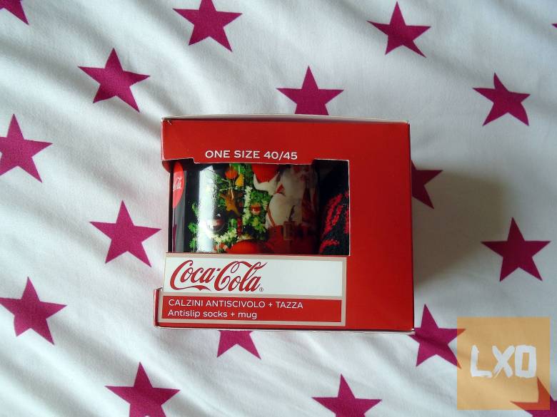 Coca-Cola házizokni+bögre apróhirdetés