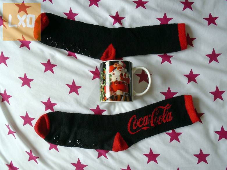 Coca-Cola házizokni+bögre apróhirdetés