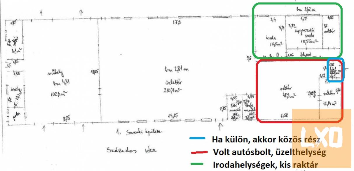 Szolnokon üzlethelység és iroda kiadó apróhirdetés