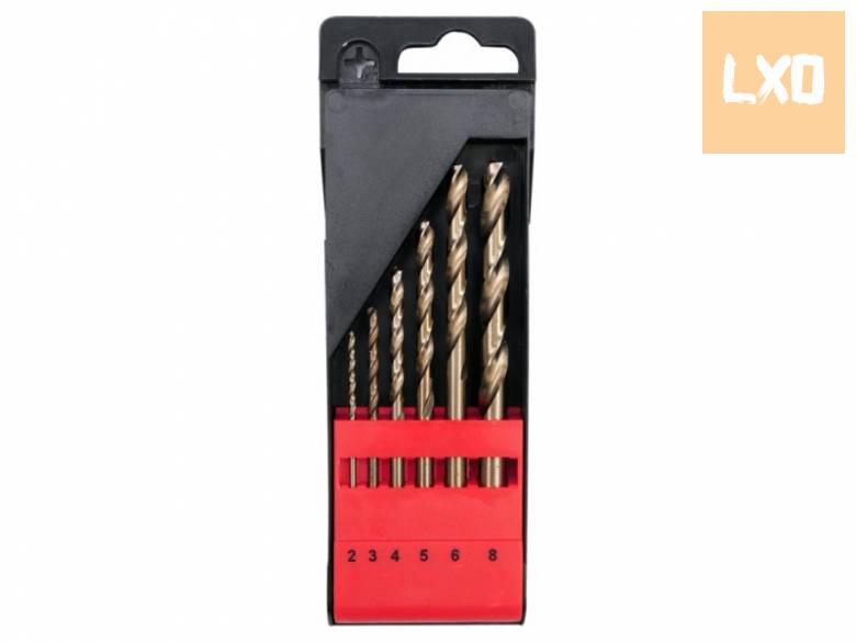 YATO 6 részes HSS-CO fúrókészlet 2-8mm apróhirdetés