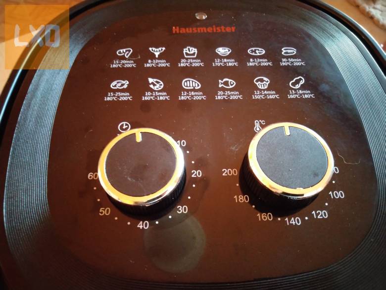 Hausmeister Air Fryer 5-L űrtartalommal apróhirdetés