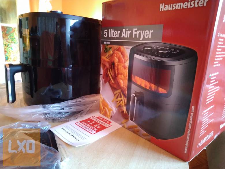 Hausmeister Air Fryer 5-L űrtartalommal apróhirdetés