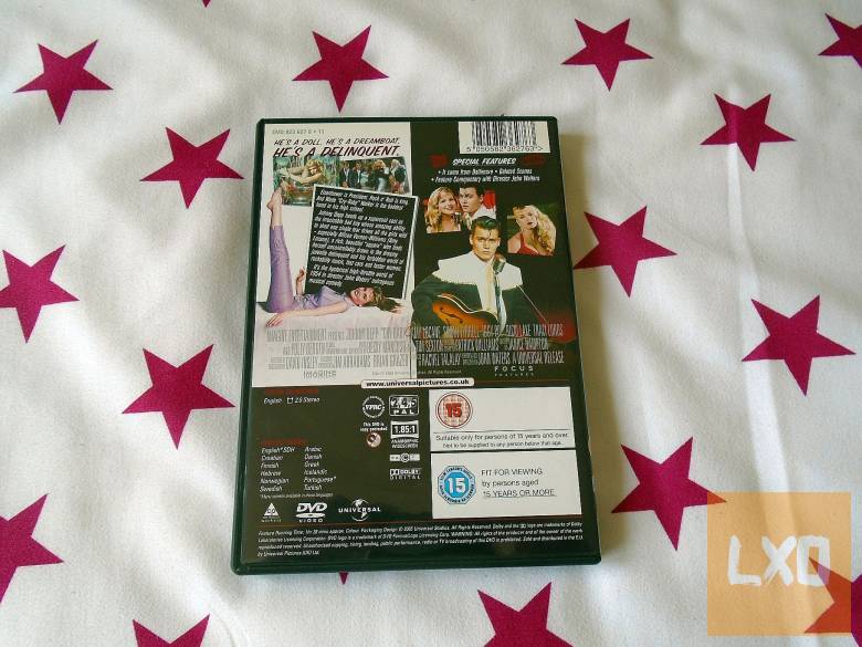 Johnny Depp: Cry-Baby DVD apróhirdetés