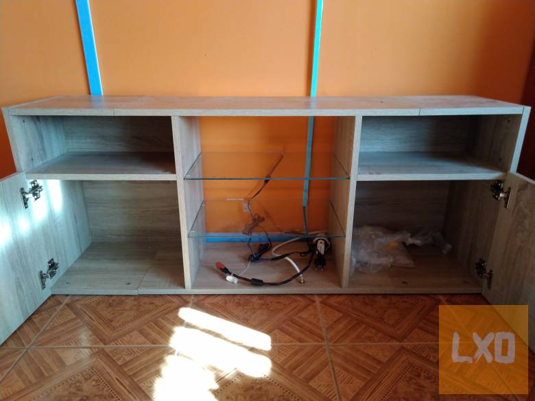 TV Komód szekrény a nappali szobába LED Világítással apróhirdetés