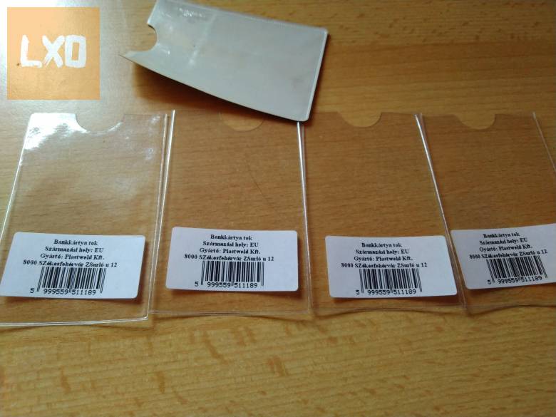 Bankkártya érintésvédelmi-tokok apróhirdetés