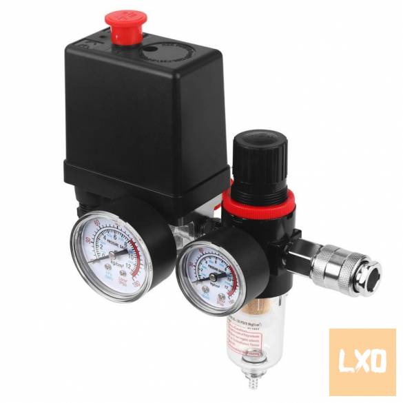 Nyomáskapcsoló + víz leválasztó kompresszorhoz 8 bar apróhirdetés