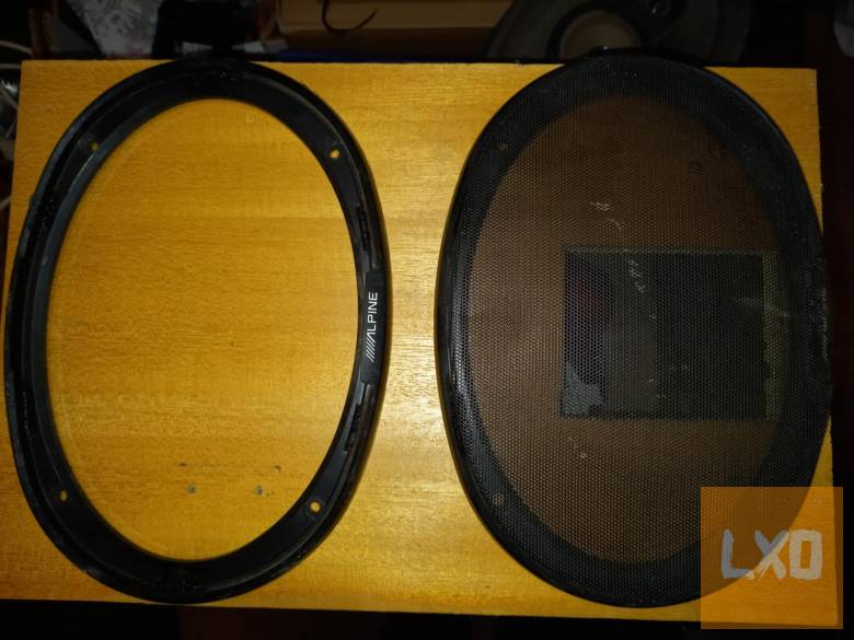 Alpine ovál hangszórórács és keret apróhirdetés