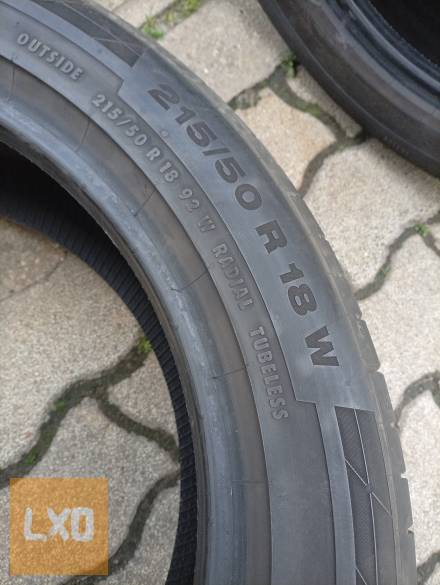 215/50R18 Falken, Continental nyári gumi apróhirdetés