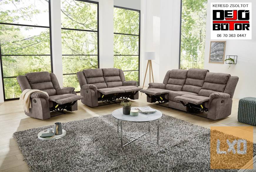 Cleveland barna 3+2+1 TV Relax kanapé ülőgarnitúra 5 db relax ülés apróhirdetés
