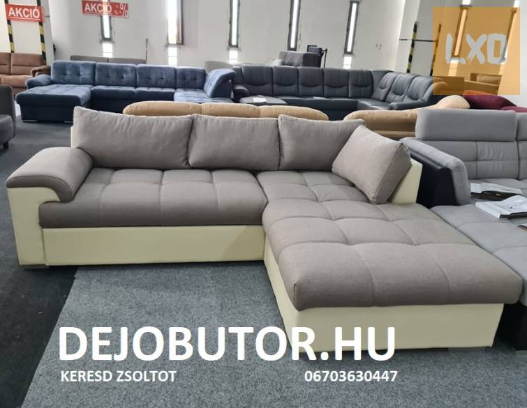 Velence drapp rugós kanapé ülőgarnitúra sarok 260x190 cm apróhirdetés