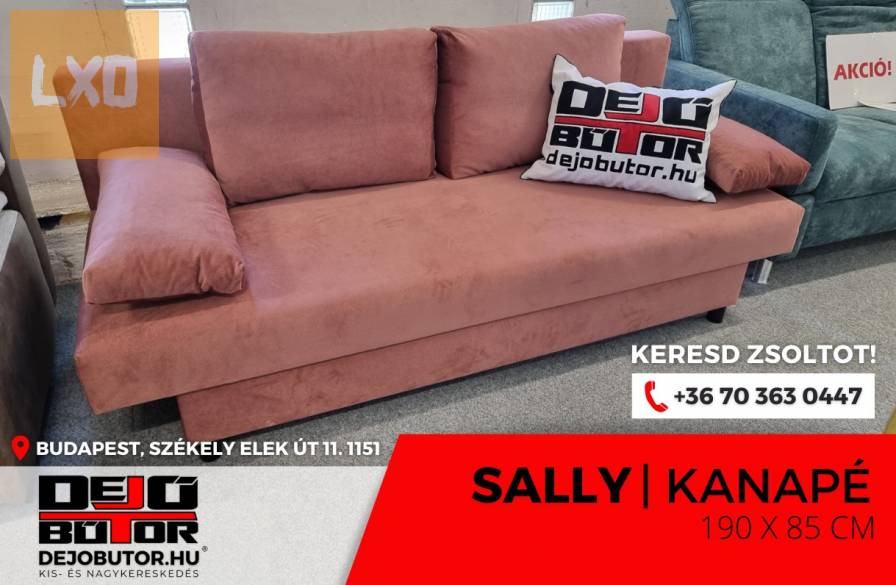 Sally kanapé ülőgarnitúra 190x85 cm ágyazható ágyneműtartós apróhirdetés
