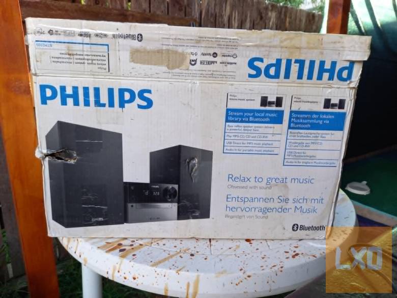Szép állapotú Philips mikro Hi-fi + táv + doboz + papírok apróhirdetés