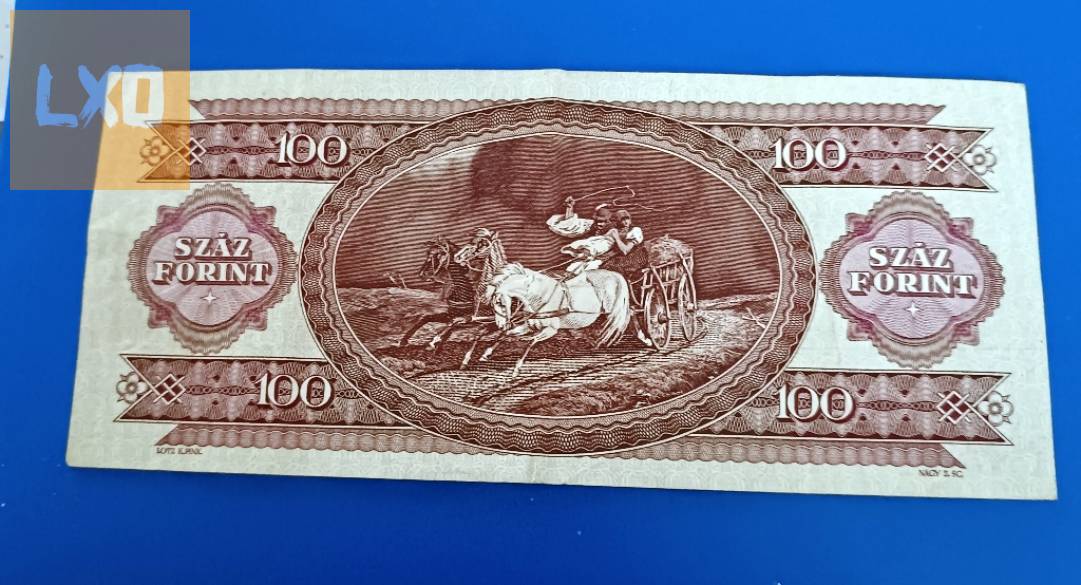 Eladó 1992-es 100 Forint bankjegy – szép állapot – B606 sorozat. apróhirdetés