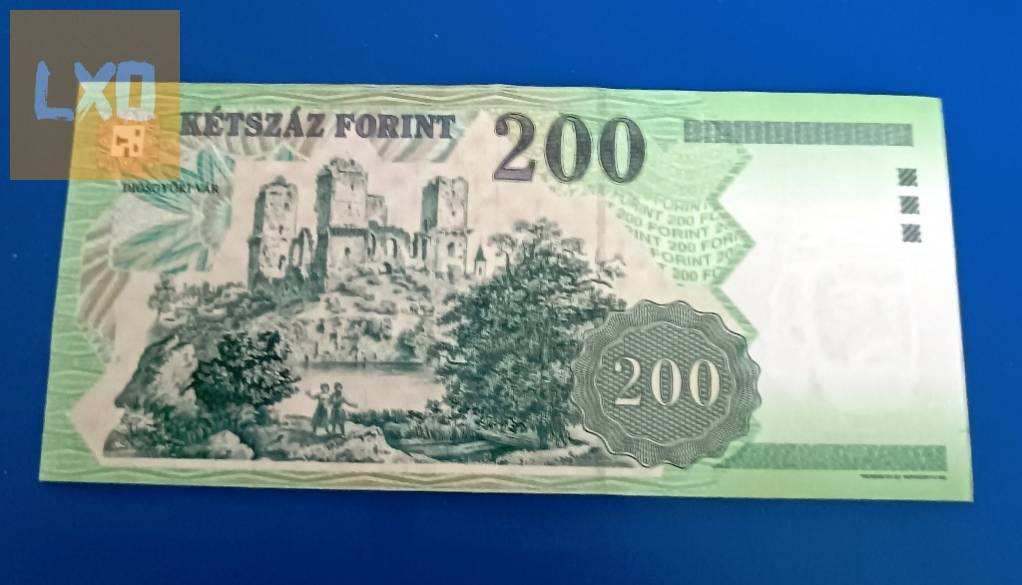 2007-es 200 Forint bankjegy – szép állapot – F C 7505221 sorozat. apróhirdetés