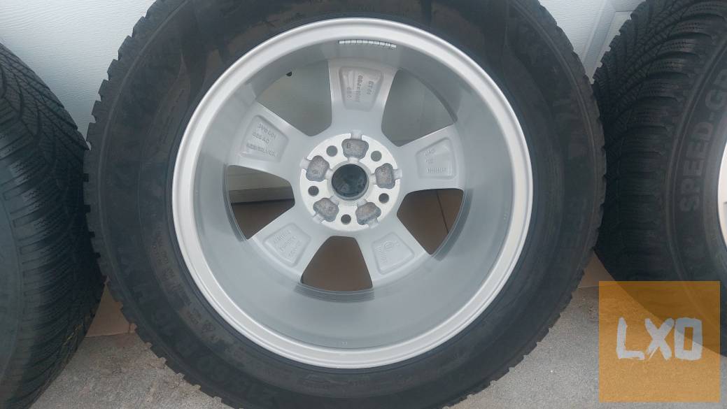 Gyári  Skoda Superb  16” alufelni 5x112 uj téligumi apróhirdetés