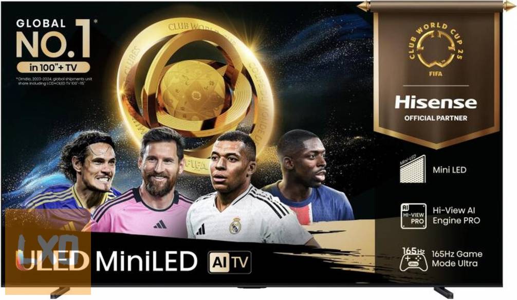 Hisense 85U7Q Pro UHD Smart Miniled TV, sötétszürke, 215 cm apróhirdetés