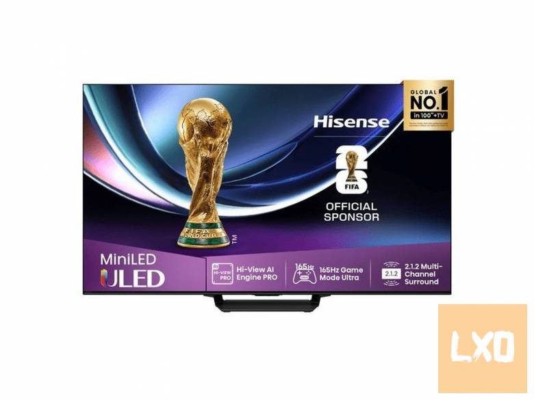 Hisense 85U7Q Pro UHD Smart Miniled TV, sötétszürke, 215 cm apróhirdetés